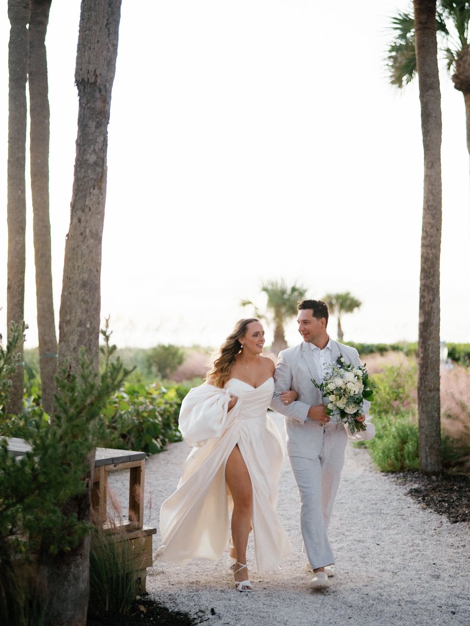 04 / Golden Hour Palm Walk — Hand-Graded After Editing