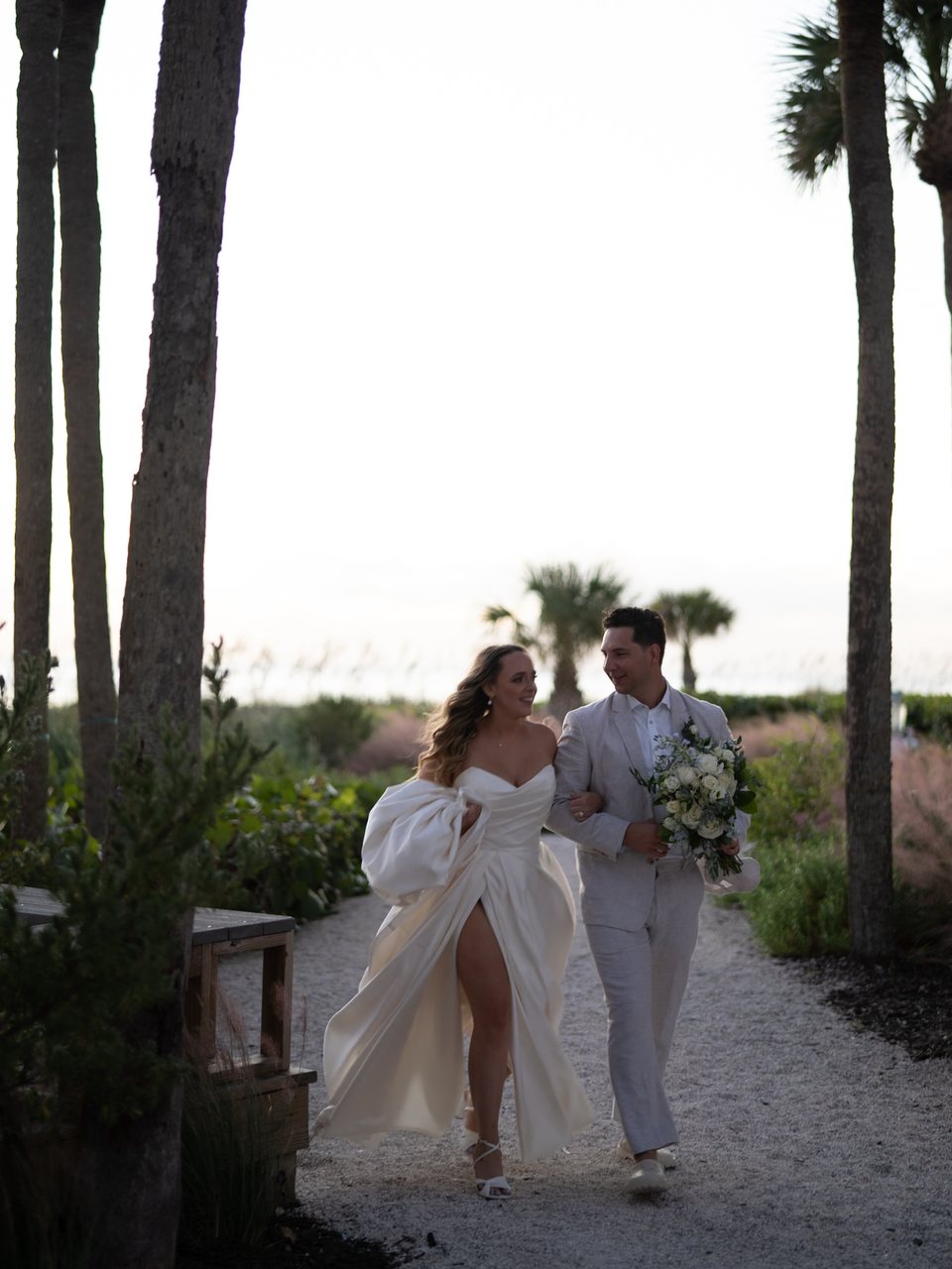 04 / Golden Hour Palm Walk — Original RAW Before Editing
